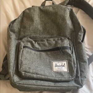 Gray Herschel backpack